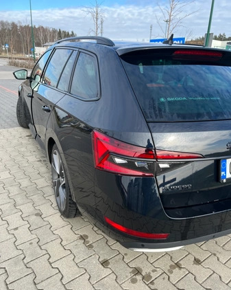 Skoda Superb cena 159900 przebieg: 44000, rok produkcji 2021 z Olsztyn małe 67